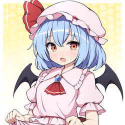 This is a pixiv picture whose title is たくし上げレミリア.