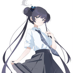This is a pixiv picture whose title is 制服キサキ.