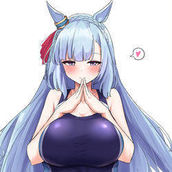 This is a pixiv picture whose title is お清楚.