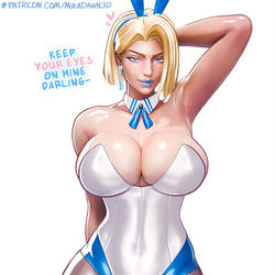 This is a pixiv picture whose title is Emma Frost Bunnysuit [Rivals].