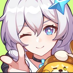 This is a pixiv picture whose title is 假如你的因缘图标是kiana.