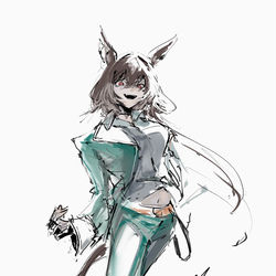 This is a pixiv picture whose title is 笑顔.