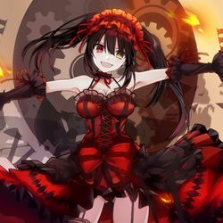 This is a pixiv picture whose title is デート・ア・ライブ 时崎狂三.