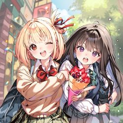 This is a pixiv picture whose title is 満喫✨.