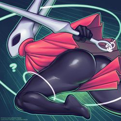 This is a pixiv picture whose title is Hornet (Silksong).