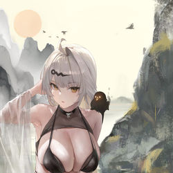This is a pixiv picture whose title is 仪玄师父修炼中.