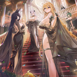 This is a pixiv picture whose title is アズレン8周年 KV.