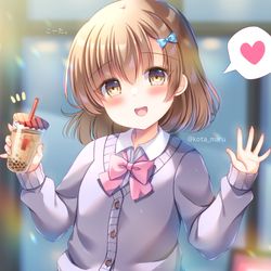 This is a pixiv picture whose title is タピりましょう♪.