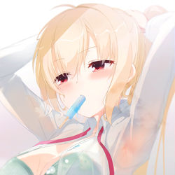 This is a pixiv picture whose title is あっつぃ….