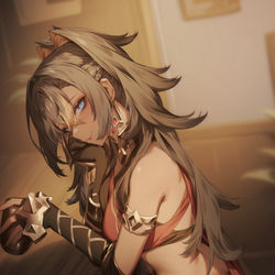 This is a pixiv picture whose title is 憩.