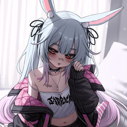 This is a pixiv picture whose title is sadpocky.