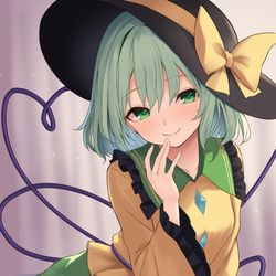 This is a pixiv picture whose title is こいしちゃん👒🤭.