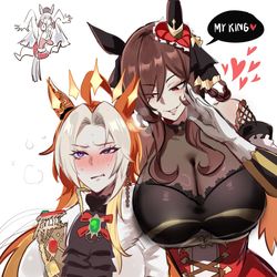 This is a pixiv picture whose title is Ofevre x Gentildonna.