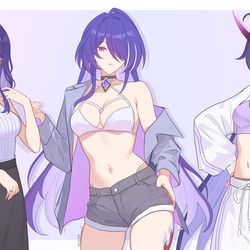 This is a pixiv picture whose title is We love Raiden M(ei).