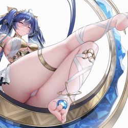 This is a pixiv picture whose title is 尤诺.