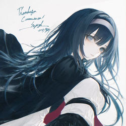 This is a pixiv picture whose title is Skeb.