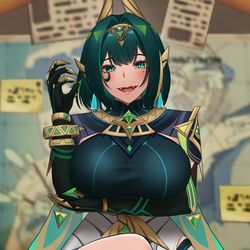 This is a pixiv picture whose title is Nefer's foot.