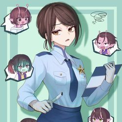 This is a pixiv picture whose title is 最終話！.