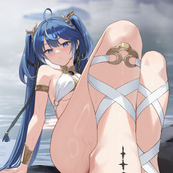 This is a pixiv picture whose title is 尤诺.