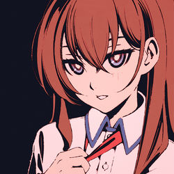 This is a pixiv picture whose title is kurisu.