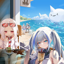 This is a pixiv picture whose title is 十一周年以及女儿实装.