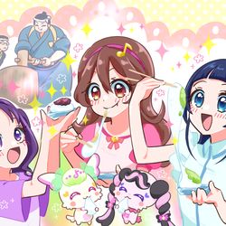 This is a pixiv picture whose title is キミプリ３３話.