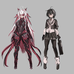 This is a pixiv picture whose title is 【膜罚少女CCM】枫木渚.