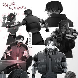 This is a pixiv picture whose title is 12話.