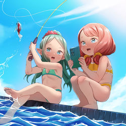 This is a pixiv picture whose title is LAZY SUMMER FISH.