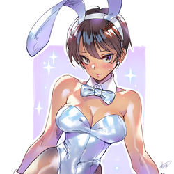 This is a pixiv picture whose title is バニー.