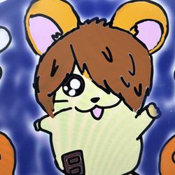 This is a pixiv picture whose title is 鬼太郎ハム太郎✨✨.