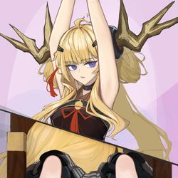 This is a pixiv picture whose title is 先来点小姨.