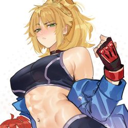 This is a pixiv picture whose title is Mordred Cammy.