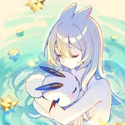 This is a pixiv picture whose title is sea of dreams.