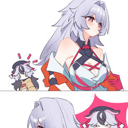 This is a pixiv picture whose title is 🐶🔫.