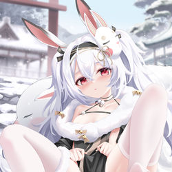 This is a pixiv picture whose title is ラフィー.