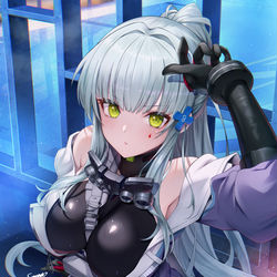 This is a pixiv picture whose title is ドールズフロントライン2/クルカイ.