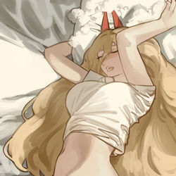 This is a pixiv picture whose title is Power！.