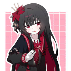 This is a pixiv picture whose title is 二階堂ヒロ.