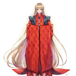 This is a pixiv picture whose title is 王元姫.