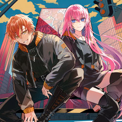 This is a pixiv picture whose title is CR詠ZY.