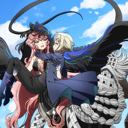 This is a pixiv picture whose title is 疑似神体.