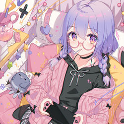 This is a pixiv picture whose title is 🍑🍇.