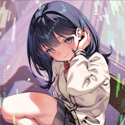 This is a pixiv picture whose title is ふともも.