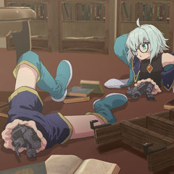 This is a pixiv picture whose title is また修理しないと.