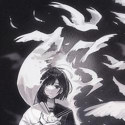 This is a pixiv picture whose title is 雛.