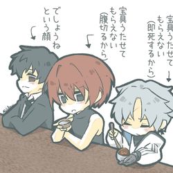 This is a pixiv picture whose title is 新選組お悩み相談室.