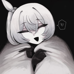 This is a pixiv picture whose title is ふとんミミック.