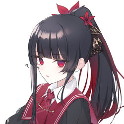 This is a pixiv picture whose title is 二階堂運動するとき髪束ねるのかなヒロちゃん.