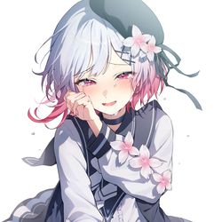 This is a pixiv picture whose title is 桜羽エマ.